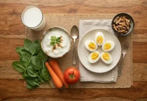 सार्कोपेनिया से बचाव के लिए संतुलित आहार (Balanced diet for sarcopenia prevention)"